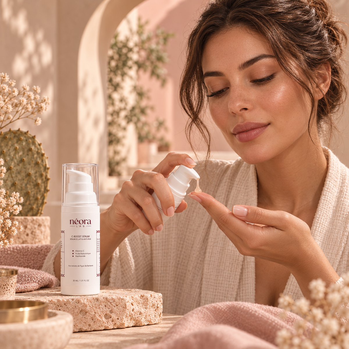 DUO ÉCLAT — C-Boost Sérum + Crème Velours